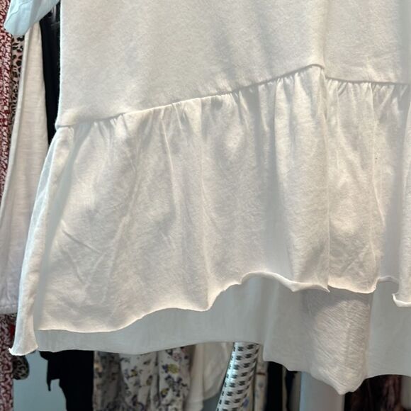 Sanctuary Short Sleeve Top, SM, White - Picture 3 of 8